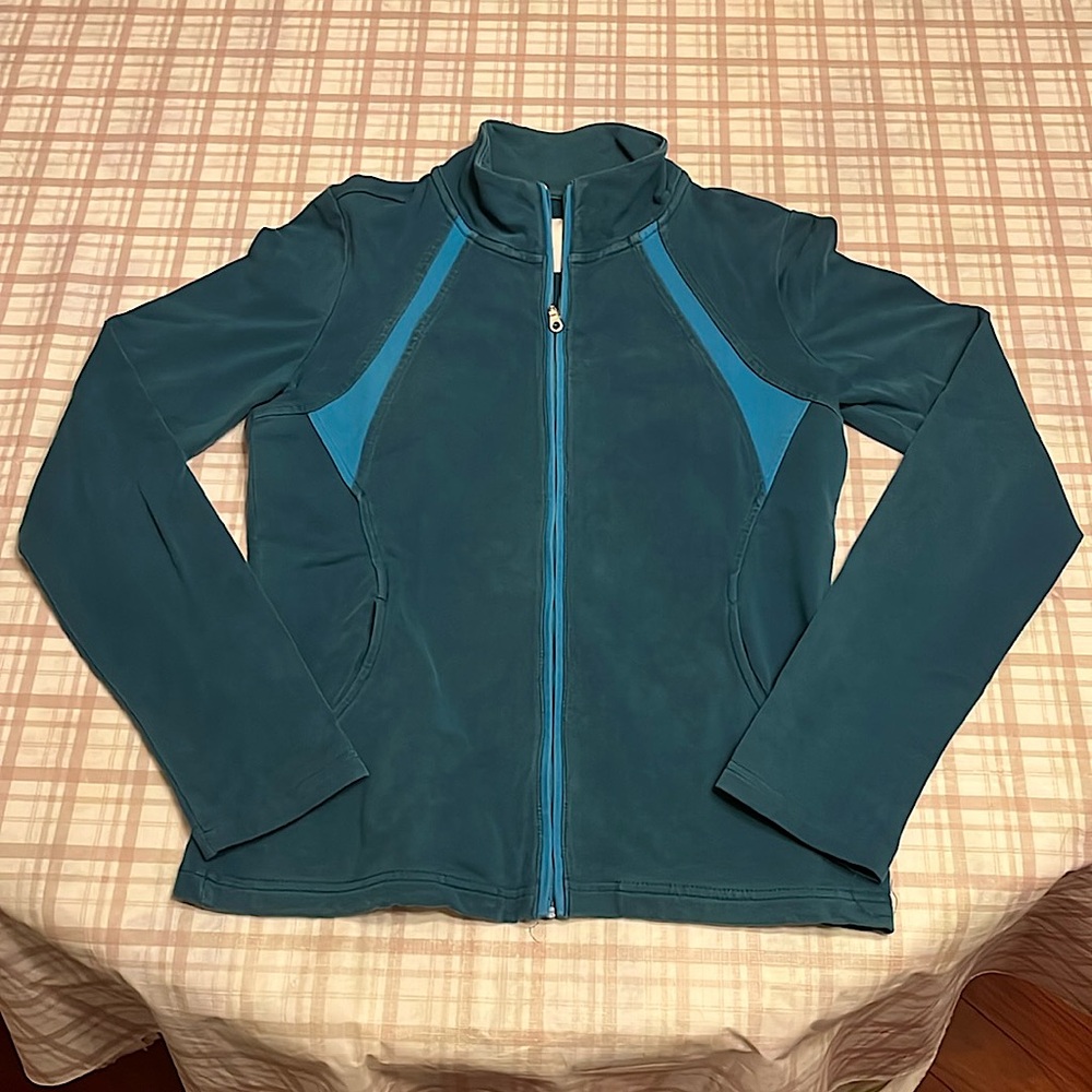 Smart Set Teal Zip-Up Sweater Jacket